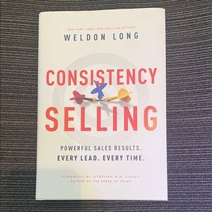 Consistency Selling by Weldon Long - White Cover with Red Title
